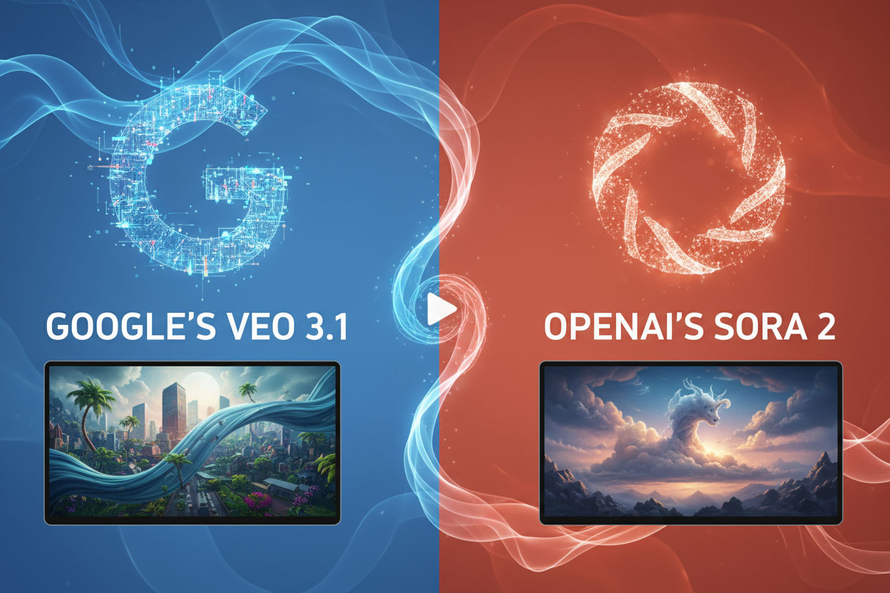 Featured image for “Our arsenal expands with OpenAI’s Sora 2 and Google’s Veo 3.1”